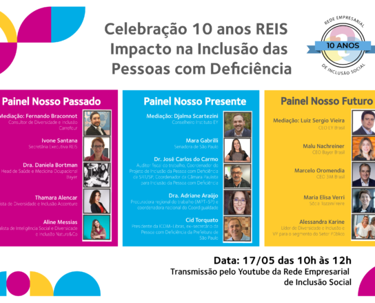 Evento de Celebração de 10 anos da REIS – Passo, Presente e Futuro